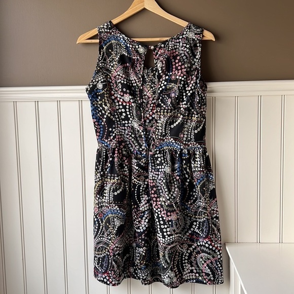 HONEY PUNCH Black Printed Babydoll Tunic Dress Size M/L - Picture 8 of 15